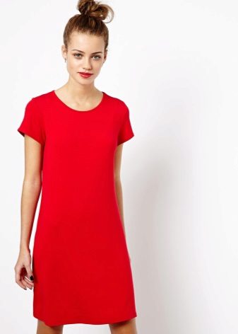 Трикотажні туніки (176 фото): фасони жіночих тунік з трикотажу, турецькі туніки, ошатні, домашні, з довгим рукавом