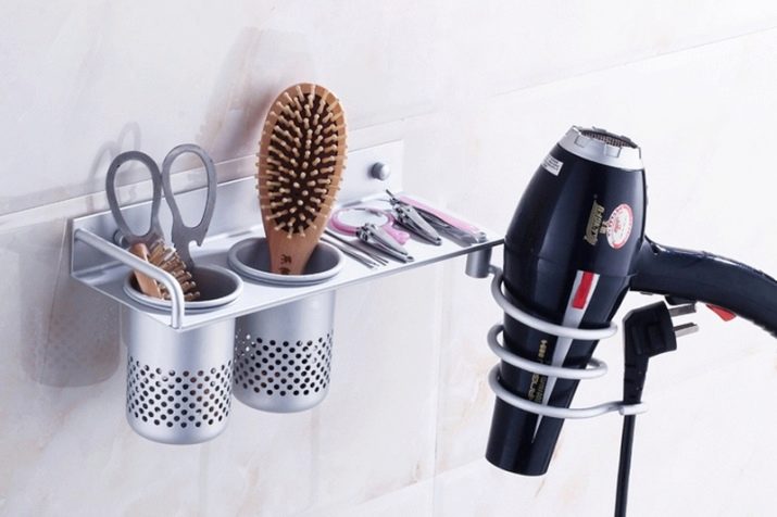 Тримач для фена у ванну кімнату: в вигляді підставки, настінний і інші варіанти. Моделі Escala від Axentia, IKEA та інших брендів