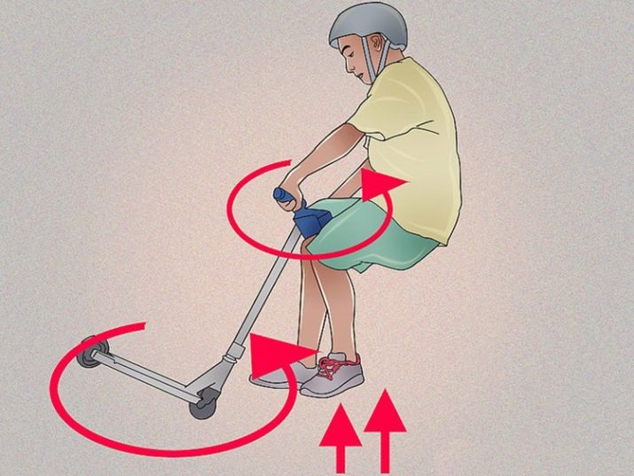 Трюки на самокаті (21 фото): назви трюків для початківців. Як навчитися робити найскладніші трюки? Види легких трюків