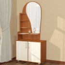 Трюмо і трельяж в передпокій (43 фото): вибір кутових та інших трельяжів з дзеркалом в коридор