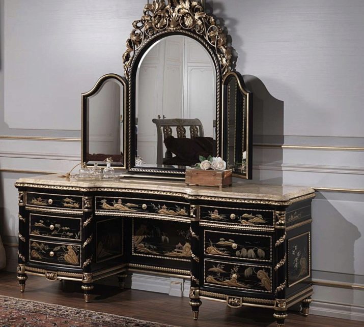 Трюмо і трельяж в передпокій (43 фото): вибір кутових та інших трельяжів з дзеркалом в коридор