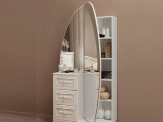 Трюмо і трельяж в передпокій (43 фото): вибір кутових та інших трельяжів з дзеркалом в коридор