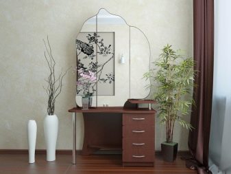 Трюмо і трельяж в передпокій (43 фото): вибір кутових та інших трельяжів з дзеркалом в коридор