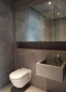 Туалет в стилі лофт (40 фото): варіанти дизайну інтер’єру туалету дуже маленькій площі, вибір унітазу