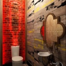 Туалет в стилі лофт (40 фото): варіанти дизайну інтер’єру туалету дуже маленькій площі, вибір унітазу