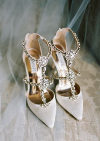 Туфлі Badgley Mischka (65 фото): повсякденні та весільні моделі,як копія відрізняється від оригіналу