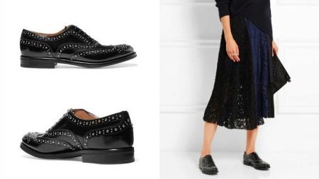 Туфлі без каблука (75 фото): жіночі моделі на плоскій та суцільній підошві 2020, як вони називаються, легкі і на шнурках