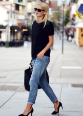 Туфлі з джинсами (74 фото): як носити з сорочкою, які жіночі туфлі можна взути під джинси