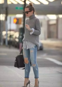 Туфлі з джинсами (74 фото): як носити з сорочкою, які жіночі туфлі можна взути під джинси