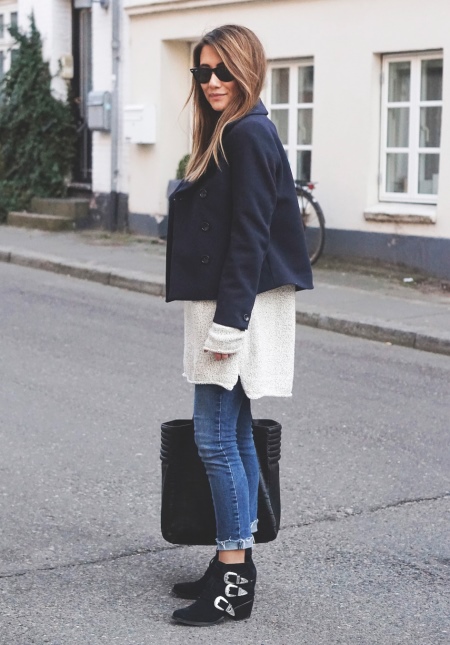 Туфлі з джинсами (74 фото): як носити з сорочкою, які жіночі туфлі можна взути під джинси