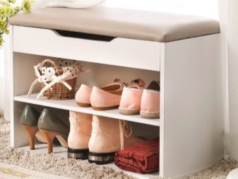 Тумба з сидінням в передпокій (52 фото): види тумбочок з м’яким сидінням у коридор. Особливості дизайну і правила вибору