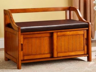 Тумба з сидінням в передпокій (52 фото): види тумбочок з м’яким сидінням у коридор. Особливості дизайну і правила вибору