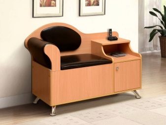 Тумба з сидінням в передпокій (52 фото): види тумбочок з м’яким сидінням у коридор. Особливості дизайну і правила вибору