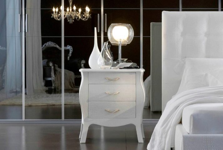 Тумби для спальні (46 фото): як зробити своїми руками? Огляд підвісних тумб під телевізор та для одягу, кутових і довгих білого та іншого кольорів