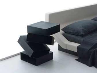 Тумби для спальні (46 фото): як зробити своїми руками? Огляд підвісних тумб під телевізор та для одягу, кутових і довгих білого та іншого кольорів