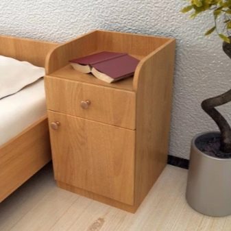 Тумби для спальні (46 фото): як зробити своїми руками? Огляд підвісних тумб під телевізор та для одягу, кутових і довгих білого та іншого кольорів