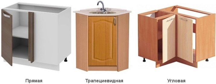 Тумби під мийку на кухню (45 фото): шафи під раковину з розмірами 60х80 та 50х60 см, вибір підлогових кухонних тумбочок