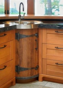 Тумби під мийку на кухню (45 фото): шафи під раковину з розмірами 60х80 та 50х60 см, вибір підлогових кухонних тумбочок