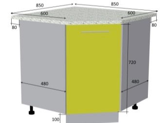 Тумби під мийку на кухню (45 фото): шафи під раковину з розмірами 60х80 та 50х60 см, вибір підлогових кухонних тумбочок
