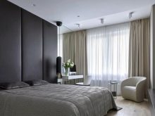 Тюль в спальню (79 фото): дизайн тюлевих штор. Як красиво повісити комплект повітряних штор? Шифонові вироби і тюль з капрону, легка щільна вуаль і інші види