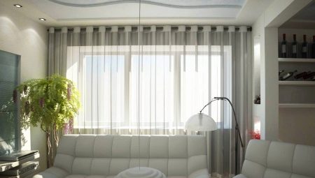 Тюль в зал без штор (70 фото): красиві новинки дизайну тюлю для вітальні та поради з вибору