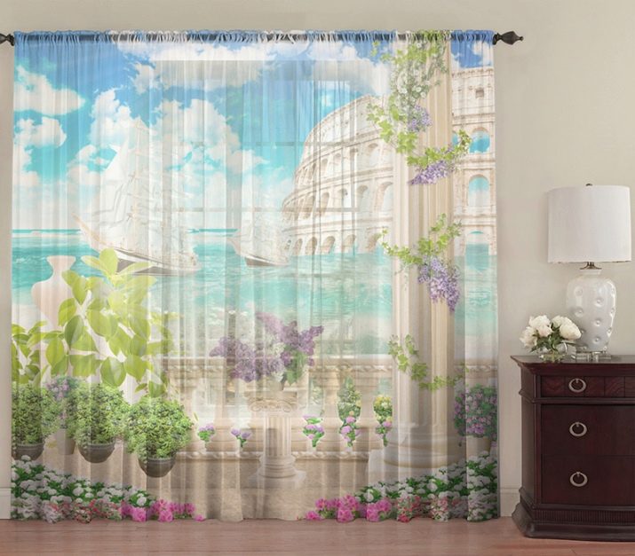 Тюль в зал без штор (70 фото): красиві новинки дизайну тюлю для вітальні та поради з вибору