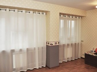 Тюль в зал без штор (70 фото): красиві новинки дизайну тюлю для вітальні та поради з вибору