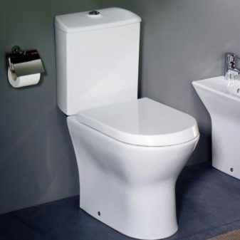 Унітази Roca: особливості підвісних і безободковых моделей, огляд унітазів Gap Clean Rim і Victoria Nord, Dama Senso Compacto і Debba, відгуки