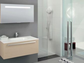 Ванна в стилі хай-тек (62 фото): дизайн маленької кімнати в однокімнатній квартирі, вибір меблів і сантехніки
