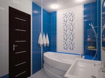 Ванна в стилі хай-тек (62 фото): дизайн маленької кімнати в однокімнатній квартирі, вибір меблів і сантехніки