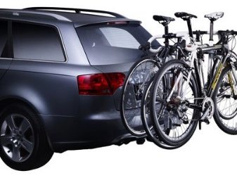 Велокріплення Thule: вибираємо кріплення для велосипеда на фаркоп і дах машини, особливості автообагажника на задню двері