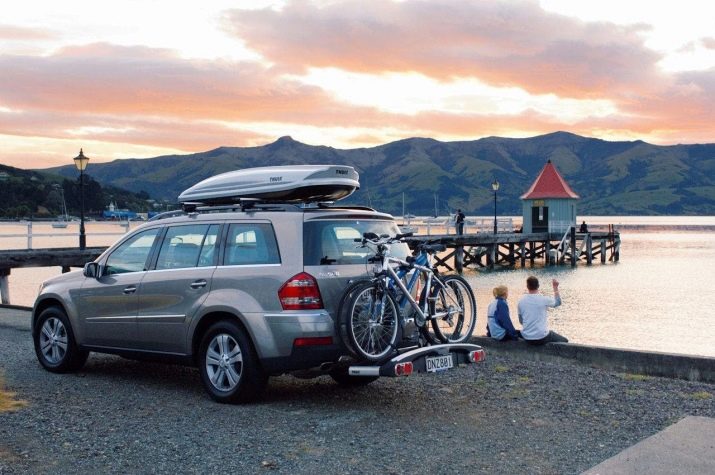 Велокріплення Thule: вибираємо кріплення для велосипеда на фаркоп і дах машини, особливості автообагажника на задню двері