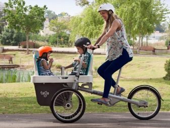 Велосипед для двійні: дитячий двомісний триколісний велосипед з ручкою для двійнят, моделі з двома кріслами для дітей різного віку