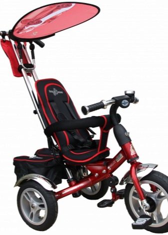 Велосипед-коляска для дитини (45 фото): вибір дитячих триколісних велоколясок від 1 року, огляд складних моделей прогулянкових