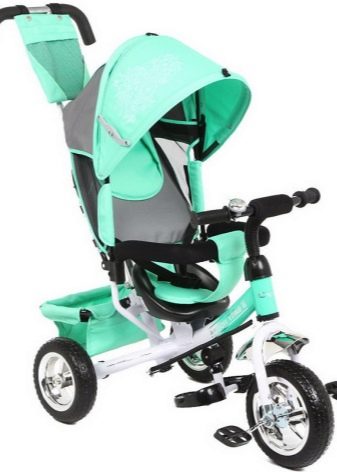 Велосипед-коляска для дитини (45 фото): вибір дитячих триколісних велоколясок від 1 року, огляд складних моделей прогулянкових