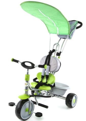 Велосипед-коляска для дитини (45 фото): вибір дитячих триколісних велоколясок від 1 року, огляд складних моделей прогулянкових