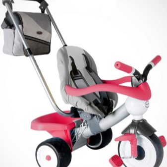 Велосипед-коляска для дитини (45 фото): вибір дитячих триколісних велоколясок від 1 року, огляд складних моделей прогулянкових