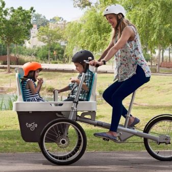 Велосипед-коляска: особливості велоколясок для мами з дитиною, дитячий трансформер і дорослі моделі з люлькою