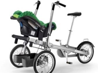 Велосипед-коляска: особливості велоколясок для мами з дитиною, дитячий трансформер і дорослі моделі з люлькою