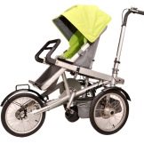 Велосипед-коляска: особливості велоколясок для мами з дитиною, дитячий трансформер і дорослі моделі з люлькою