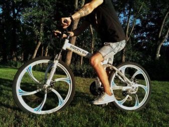 Велосипед на литих дисках (35 фото): плюси і мінуси лиття замість спиць, велосипедні диски Green Bike і Porsche, Audi і Ferrari, відгуки власників