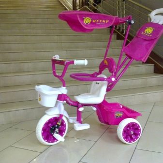 Велосипеди Jaguar: дитячі триколісні велосипеди MS-0569 і MS-0737, чорні алюмінієві та інші моделі