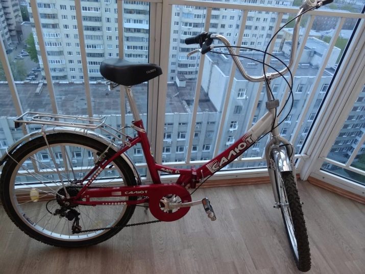 Велосипеди «Салют» (24 фото): характеристики складних моделей, діаметр колеса, розмір і вага дитячого велосипеда, модернізація і тюнінг