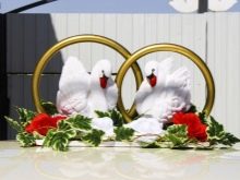 Весільні кільця на машину (53 фото): як закріпити обручки для весілля своїми руками? Майстер-клас по установці