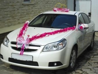 Весільні кільця на машину (53 фото): як закріпити обручки для весілля своїми руками? Майстер-клас по установці