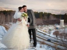 Весілля взимку (78 фото): ідеї для організації урочистостей, плюси і мінуси проведення зимового заходу, образ нареченої на весільних фотографіях