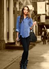 Високі черевики (61 фото): жіночі чорні і інші моделі на шнурівці, зимові на хутрі, від Трейл Вінтер і Тофф, в стилі мілітарі