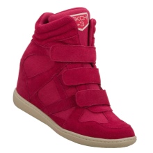 Високі жіночі кросівки (49 фото): з чим носити, білі моделі, на липучках і високій підошві