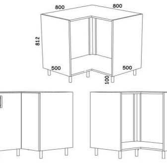 Висота кухонних шаф (23 фото): стандарти по висоті для гарнітура на кухні. Для когось підійде стандартна висота модулів в 90 см?