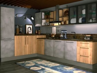 Висота кухонного гарнітура (27 фото): стандартні розміри по висоті кухні від підлоги до верху, висота по зростанню